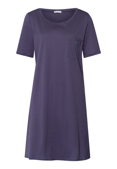 Cotton Deluxe Short Sleeve Bigshirt | Blue Stone 77953-2610
